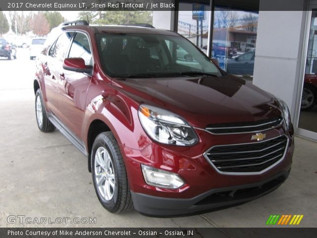 2017 Chevrolet Equinox LT in Siren Red Tintcoat