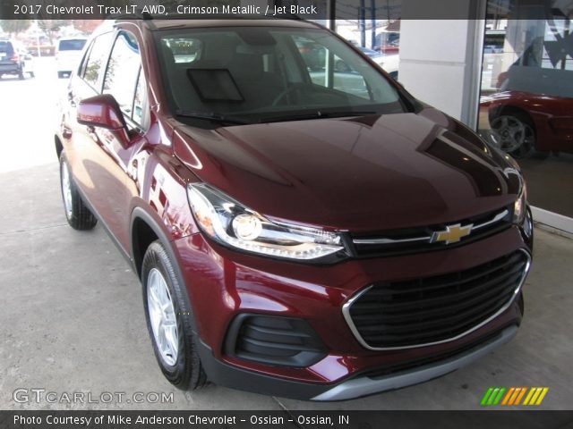2017 Chevrolet Trax LT AWD in Crimson Metallic