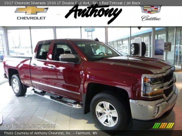 2017 Chevrolet Silverado 1500 LT Double Cab 4x4 in Siren Red Tintcoat