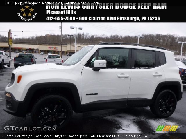 2017 Jeep Renegade Altitude 4x4 in Alpine White
