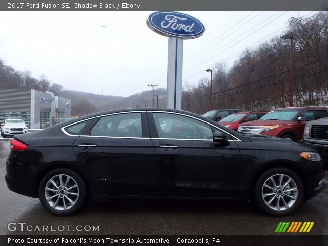 2017 Ford Fusion SE in Shadow Black