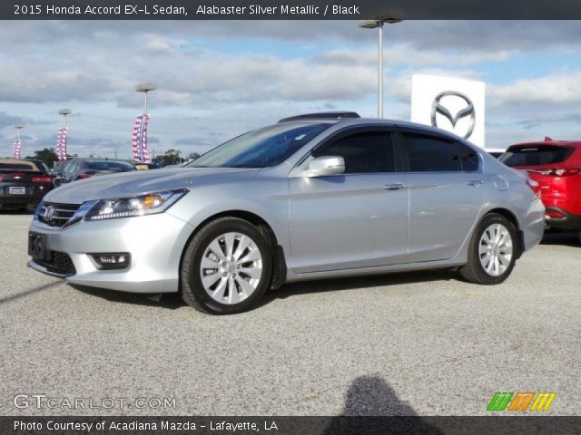 2015 Honda Accord EX-L Sedan in Alabaster Silver Metallic