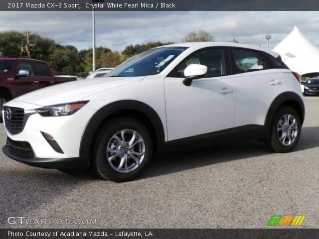 2017 Mazda CX-3 Sport in Crystal White Pearl Mica