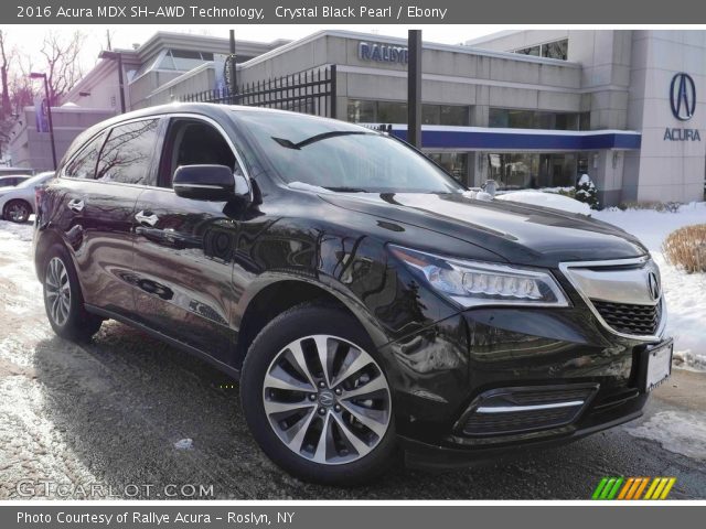 2016 Acura MDX SH-AWD Technology in Crystal Black Pearl