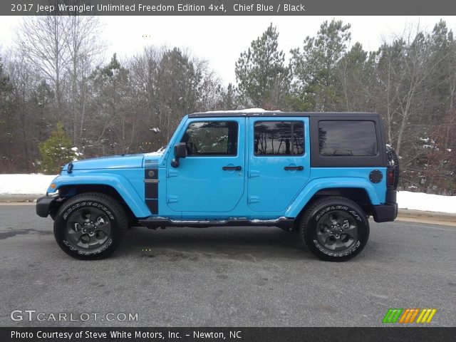 2017 Jeep Wrangler Unlimited Freedom Edition 4x4 in Chief Blue