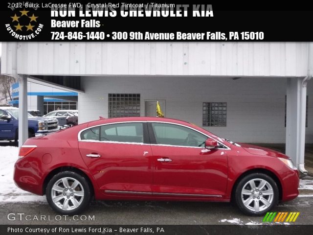 2012 Buick LaCrosse FWD in Crystal Red Tintcoat