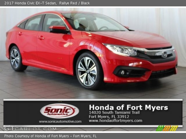 2017 Honda Civic EX-T Sedan in Rallye Red