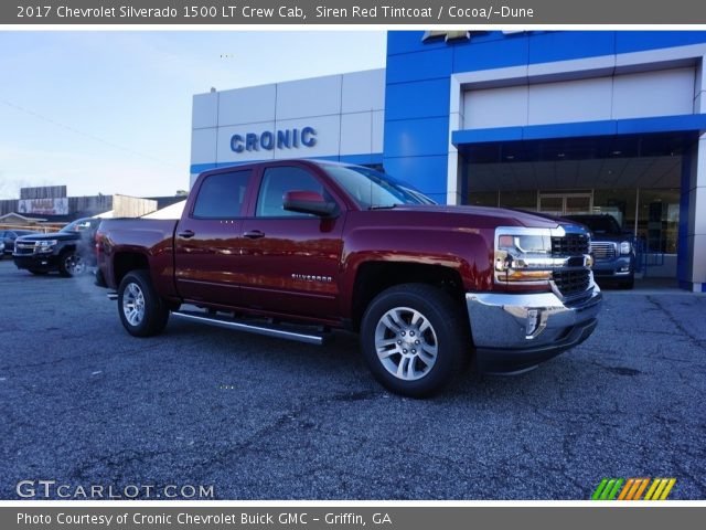2017 Chevrolet Silverado 1500 LT Crew Cab in Siren Red Tintcoat