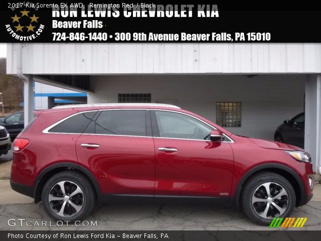 2017 Kia Sorento EX AWD in Remington Red