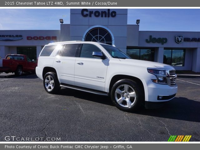 2015 Chevrolet Tahoe LTZ 4WD in Summit White