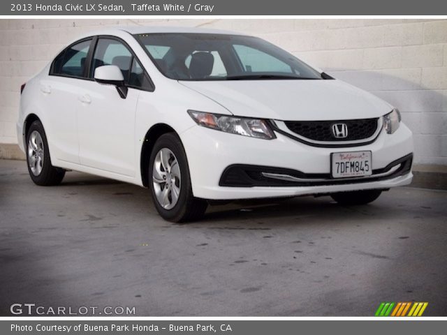 2013 Honda Civic LX Sedan in Taffeta White