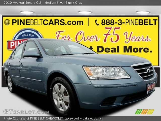 2010 Hyundai Sonata GLS in Medium Silver Blue