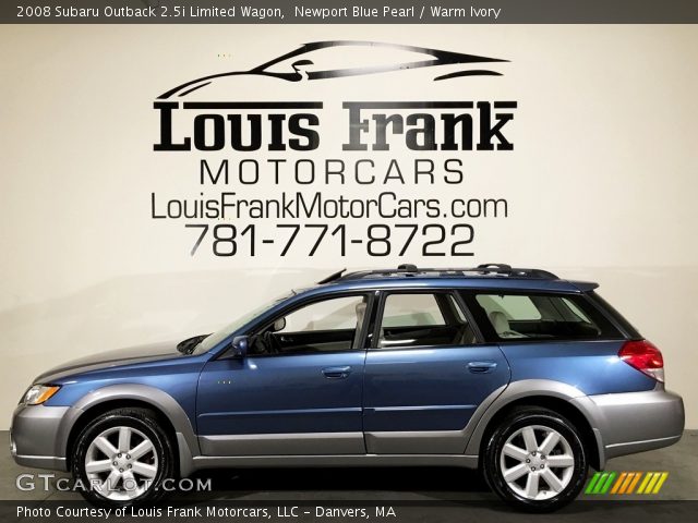 2008 Subaru Outback 2.5i Limited Wagon in Newport Blue Pearl