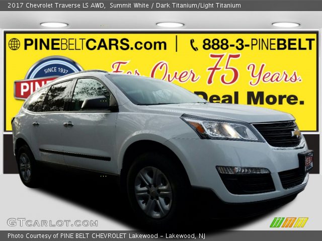 2017 Chevrolet Traverse LS AWD in Summit White