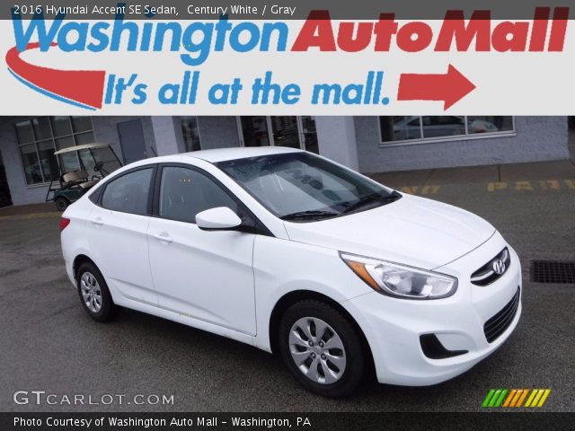 2016 Hyundai Accent SE Sedan in Century White
