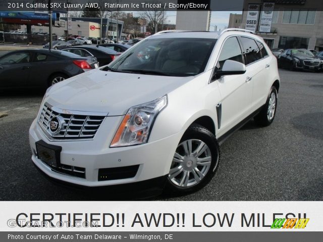2014 Cadillac SRX Luxury AWD in Platinum Ice Tricoat