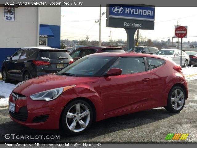 2012 Hyundai Veloster  in Boston Red