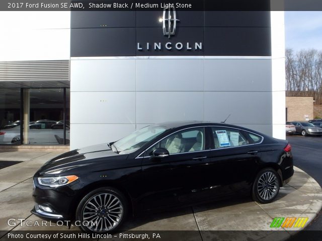 2017 Ford Fusion SE AWD in Shadow Black