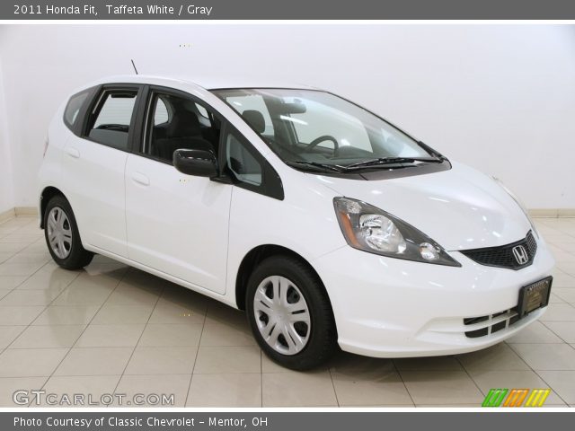 2011 Honda Fit  in Taffeta White