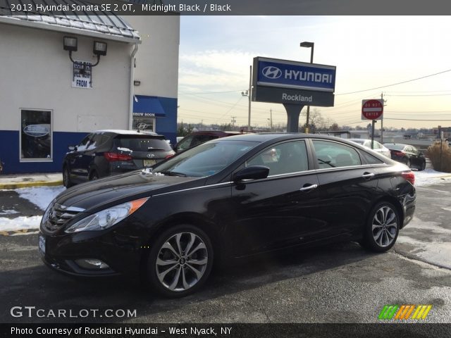 2013 Hyundai Sonata SE 2.0T in Midnight Black