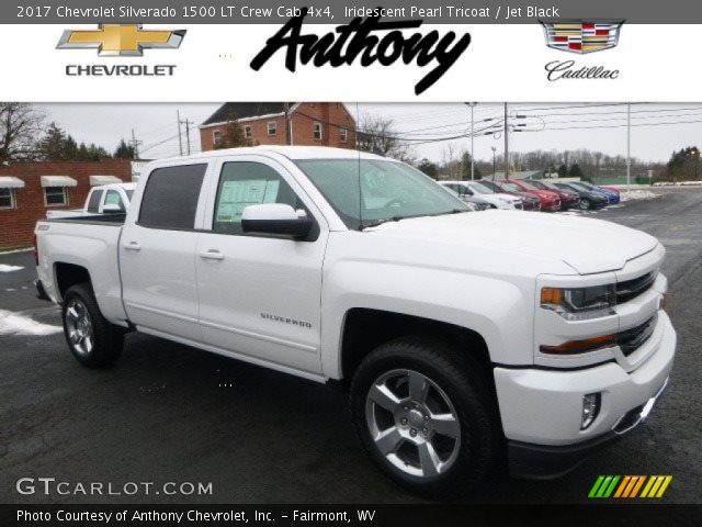 2017 Chevrolet Silverado 1500 LT Crew Cab 4x4 in Iridescent Pearl Tricoat