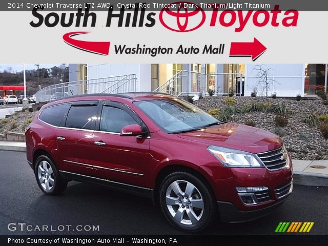 2014 Chevrolet Traverse LTZ AWD in Crystal Red Tintcoat