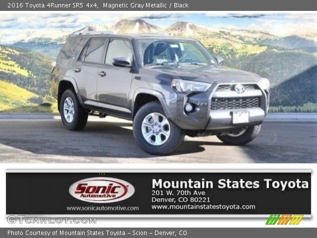 2016 Toyota 4Runner SR5 4x4 in Magnetic Gray Metallic