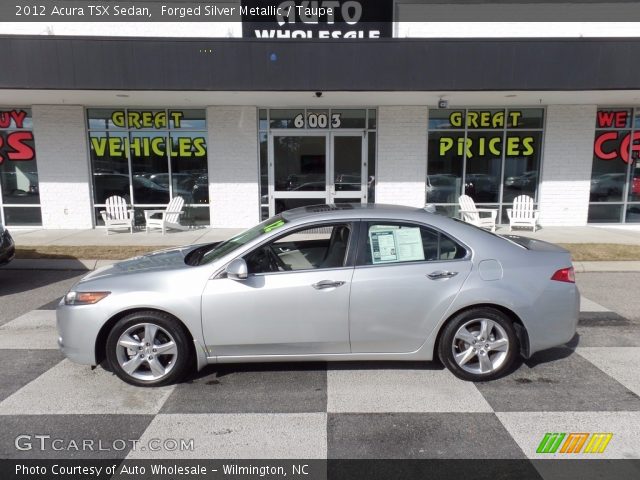 2012 Acura TSX Sedan in Forged Silver Metallic