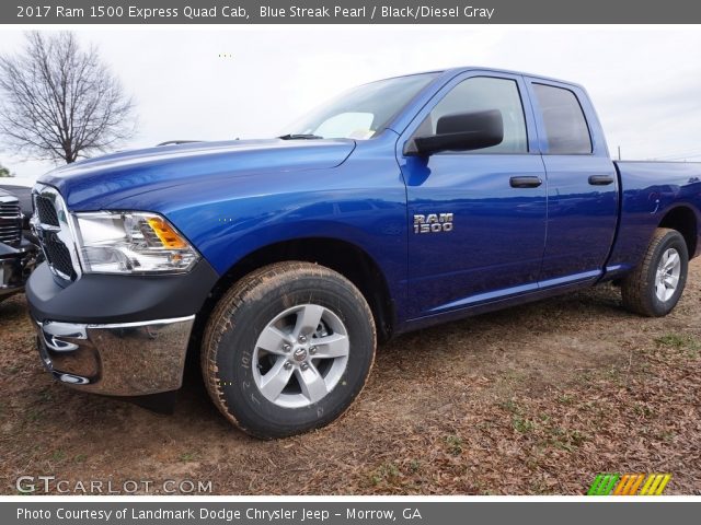 2017 Ram 1500 Express Quad Cab in Blue Streak Pearl