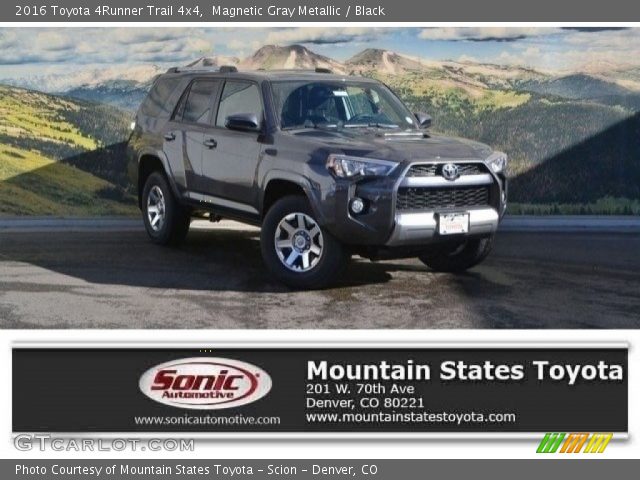 2016 Toyota 4Runner Trail 4x4 in Magnetic Gray Metallic