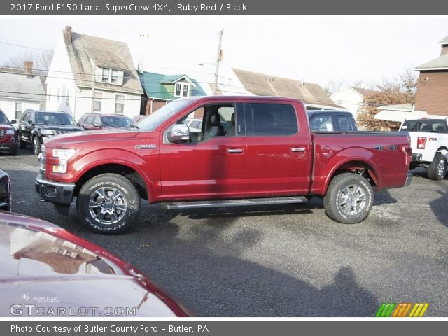 2017 Ford F150 Lariat SuperCrew 4X4 in Ruby Red