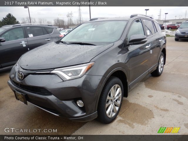 2017 Toyota RAV4 Platinum in Magnetic Gray Metallic