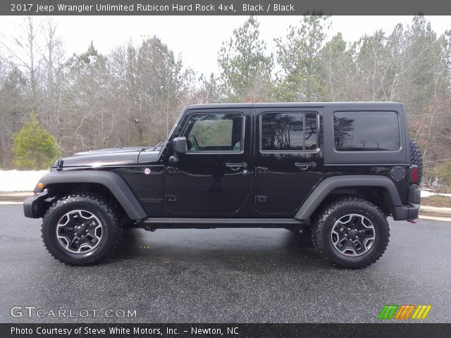 2017 Jeep Wrangler Unlimited Rubicon Hard Rock 4x4 in Black