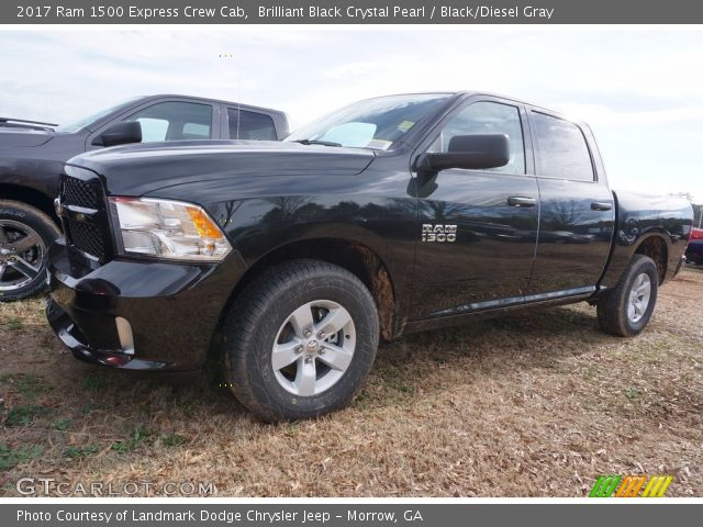 2017 Ram 1500 Express Crew Cab in Brilliant Black Crystal Pearl