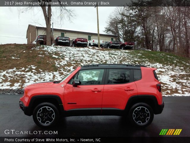 2017 Jeep Renegade Trailhawk 4x4 in Omaha Orange