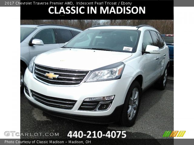 2017 Chevrolet Traverse Premier AWD in Iridescent Pearl Tricoat