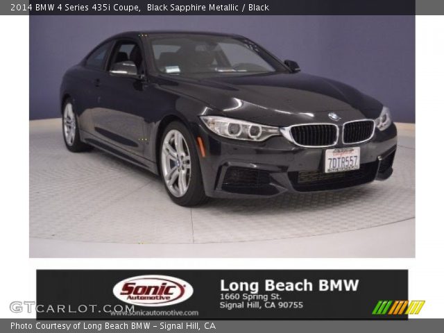 2014 BMW 4 Series 435i Coupe in Black Sapphire Metallic