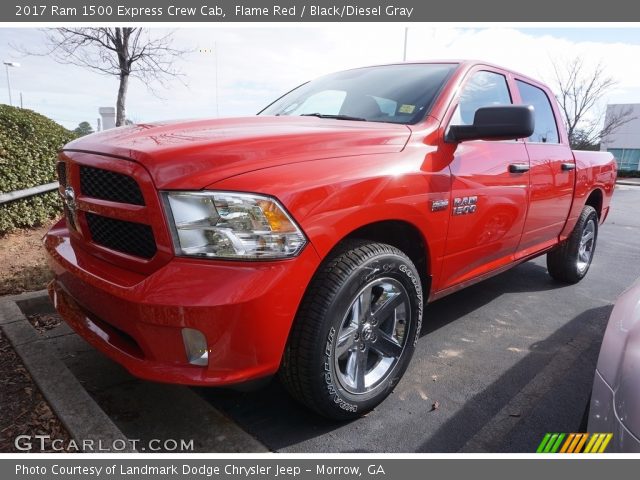 2017 Ram 1500 Express Crew Cab in Flame Red