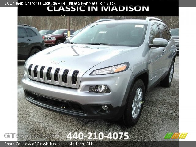 2017 Jeep Cherokee Latitude 4x4 in Billet Silver Metallic