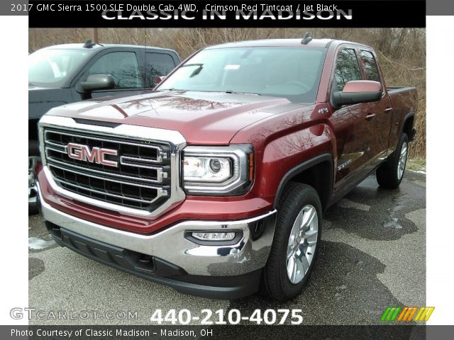 2017 GMC Sierra 1500 SLE Double Cab 4WD in Crimson Red Tintcoat