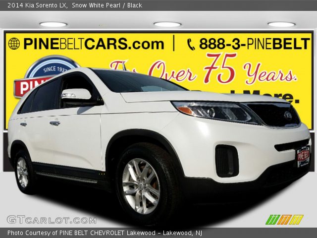 2014 Kia Sorento LX in Snow White Pearl