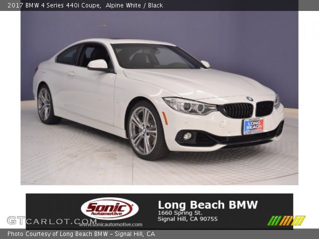 2017 BMW 4 Series 440i Coupe in Alpine White