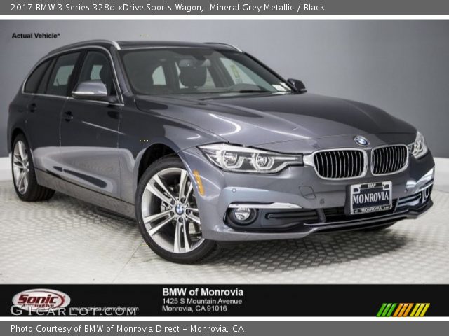 2017 BMW 3 Series 328d xDrive Sports Wagon in Mineral Grey Metallic