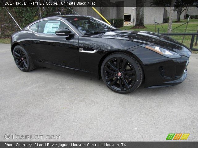 2017 Jaguar F-TYPE S Coupe in Ultimate Black