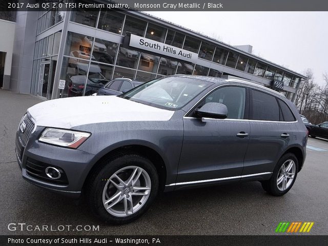 2017 Audi Q5 2.0 TFSI Premium quattro in Monsoon Gray Metallic