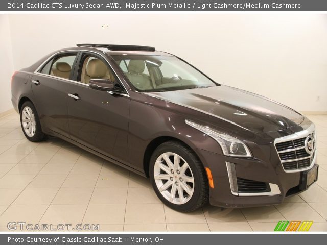 2014 Cadillac CTS Luxury Sedan AWD in Majestic Plum Metallic