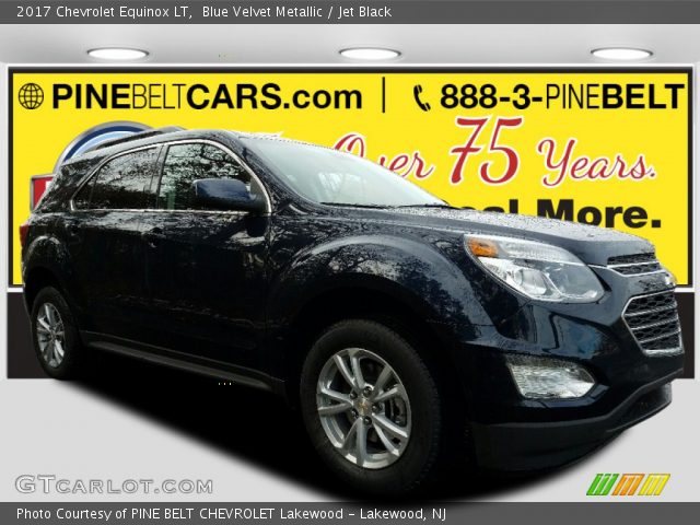 2017 Chevrolet Equinox LT in Blue Velvet Metallic