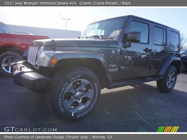 2017 Jeep Wrangler Unlimited Sahara 4x4 in Granite Crystal Metallic