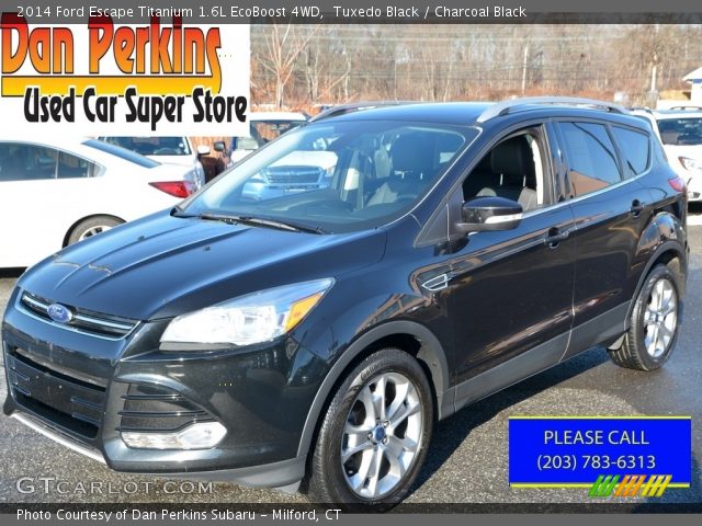 2014 Ford Escape Titanium 1.6L EcoBoost 4WD in Tuxedo Black