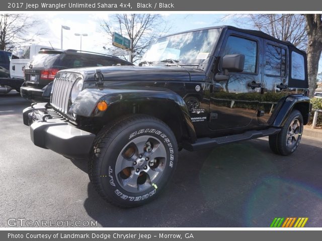 2017 Jeep Wrangler Unlimited Sahara 4x4 in Black